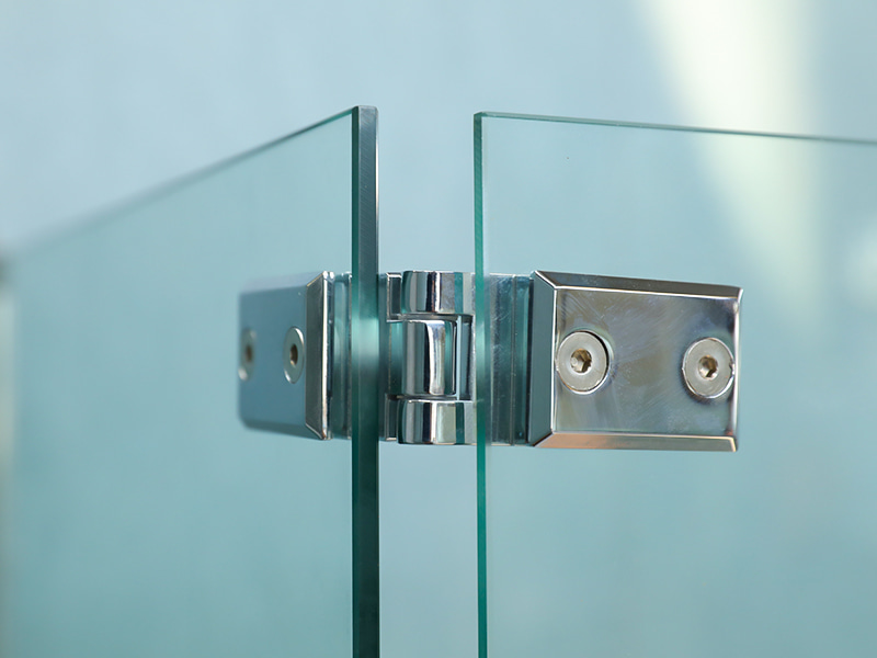 LA høj brusekabine med dobbelte huller håndtag, med bakke LA høj brusekabine med dobbelte huller håndtag, med bakke