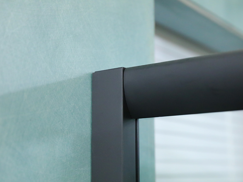 SE Arc Shape Hærdet glas Badeværelse Dobbelt glidende brusekabine SE Arc Shape Hærdet glas Badeværelse Dobbelt glidende brusekabine