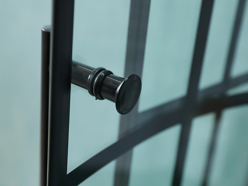 SE Arc Shape Hærdet glas Badeværelse Dobbelt glidende brusekabine SE Arc Shape Hærdet glas Badeværelse Dobbelt glidende brusekabine