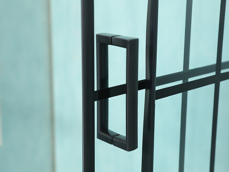 SQ klart hærdet glas med tryk på brusekabine SQ klart hærdet glas med tryk på brusekabine