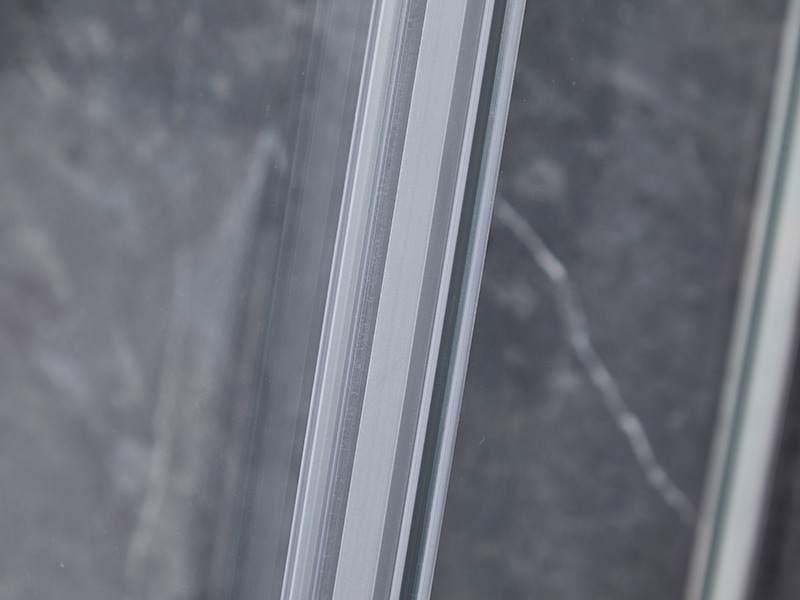 SE Krom aluminiumsprofil skydebrusekabine til badeværelse SE Krom aluminiumsprofil skydebrusekabine til badeværelse