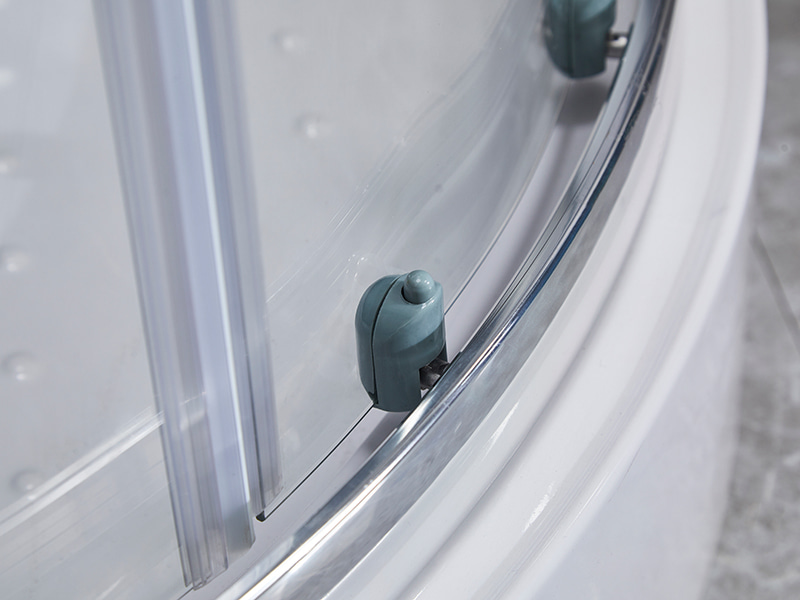 SE Krom aluminiumsprofil skydebrusekabine til badeværelse SE Krom aluminiumsprofil skydebrusekabine til badeværelse