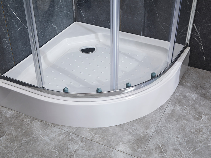 SE Krom aluminiumsprofil skydebrusekabine til badeværelse SE Krom aluminiumsprofil skydebrusekabine til badeværelse