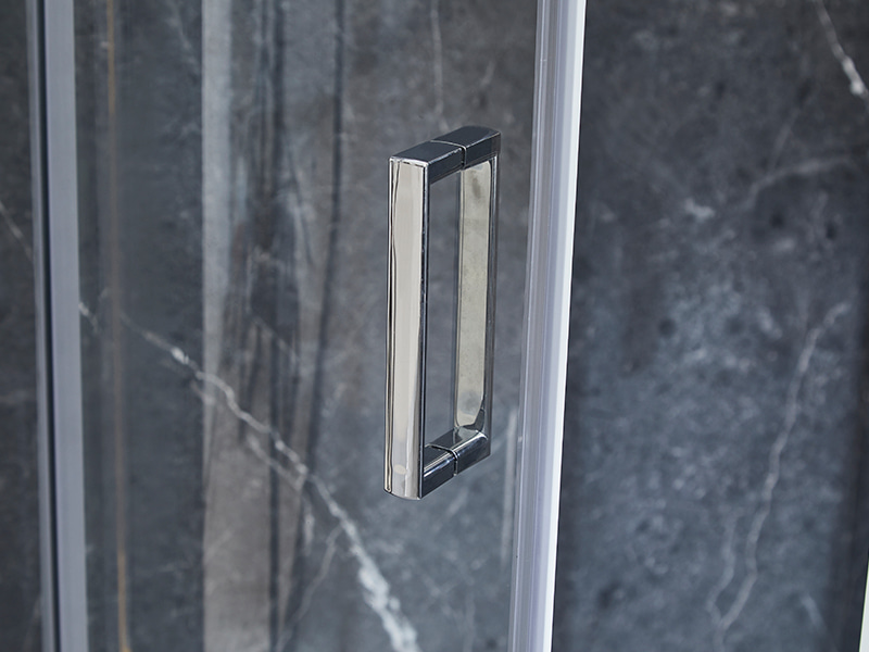 SE Krom aluminiumsprofil skydebrusekabine til badeværelse SE Krom aluminiumsprofil skydebrusekabine til badeværelse