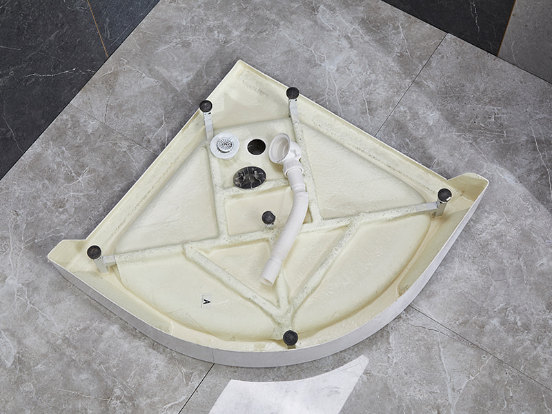 SE Krom aluminiumsprofil skydebrusekabine til badeværelse SE Krom aluminiumsprofil skydebrusekabine til badeværelse